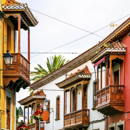 Strade di Teror, sull’isola di Gran Canaria (Isole Canarie)
