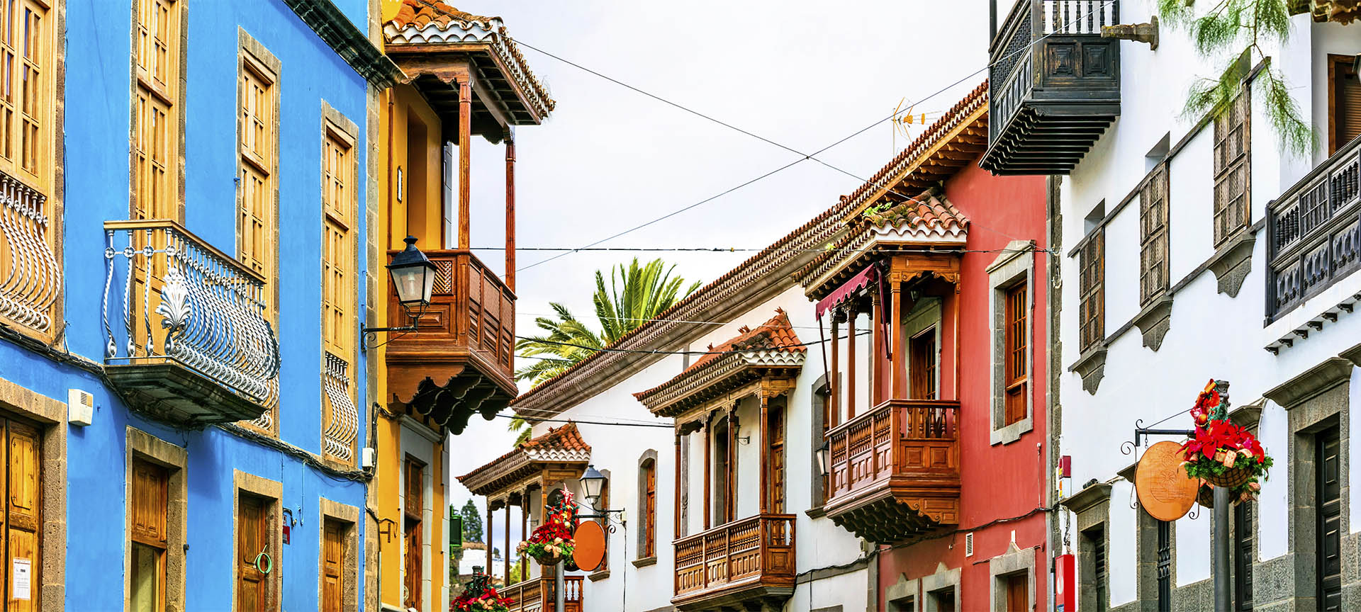 Streets of Teror on the island of Gran Canaria (Canary Islands) Streets of Teror on the island of Gran Canaria (Canary Islands)