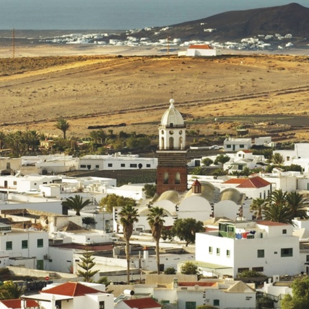 Città di Teguise, sull'isola di Lanzarote (Isole Canarie)