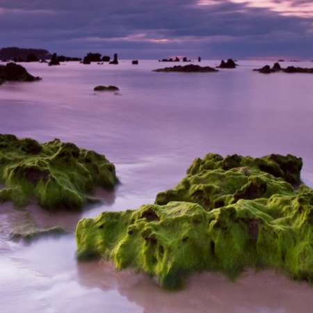 Spiaggia di Trengandín, a Noja (Cantabria)