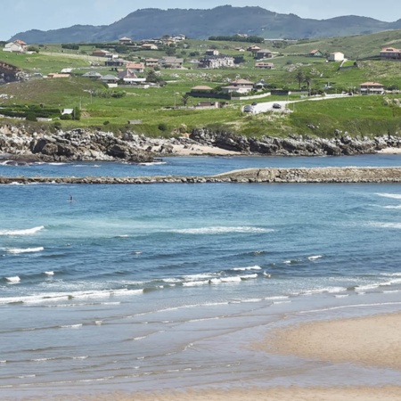 Veduta di Suances, Cantabria