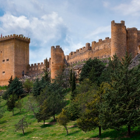 Zamek w Peñarandzie. Burgos