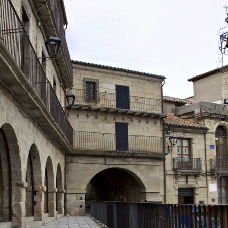 Plaza Mayor de Fermoselle, en Zamora (Castilla y León)
