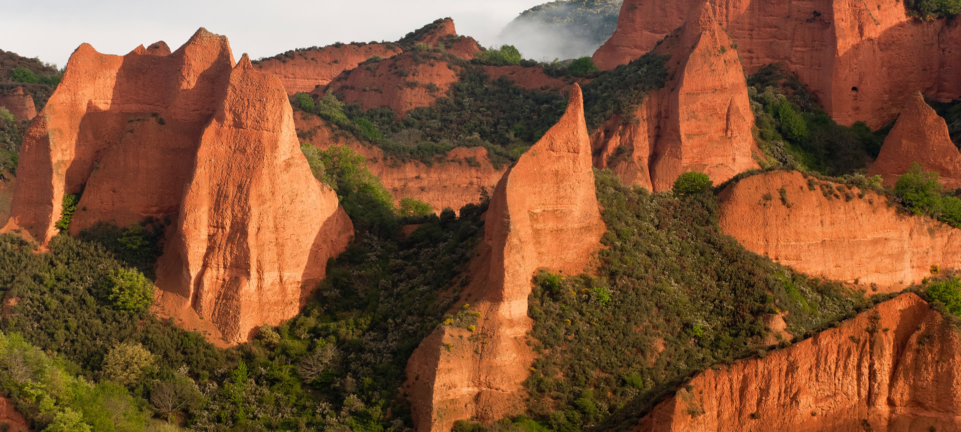 Veduta di Las Médulas, León Veduta di Las Médulas, León