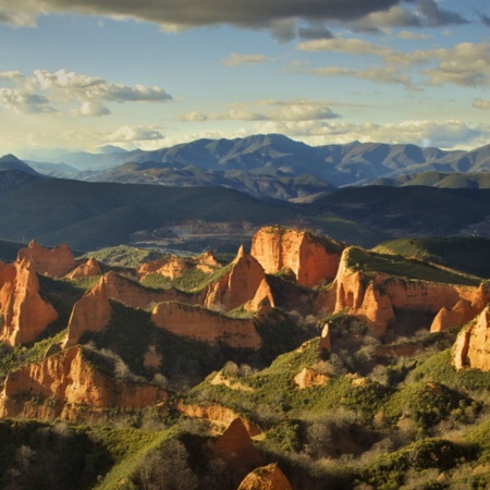 Paesaggio di Las Médulas. Carucedo. León