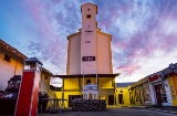 Parte externa do Museu Internacional de Radiocomunicações Inocencio Bocanegra, em Burgos