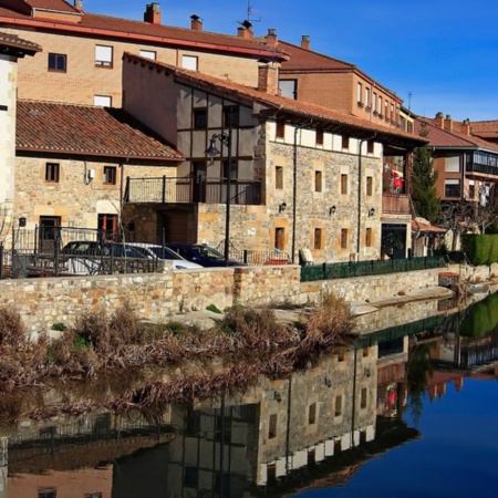 Fiume Carrión all'altezza di Palencia