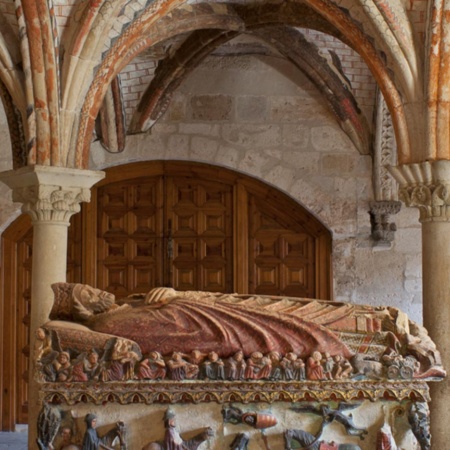 Sépulcre de San Pedro de Osma. Cathédrale du Burgo de Osma. Osma. Soria
