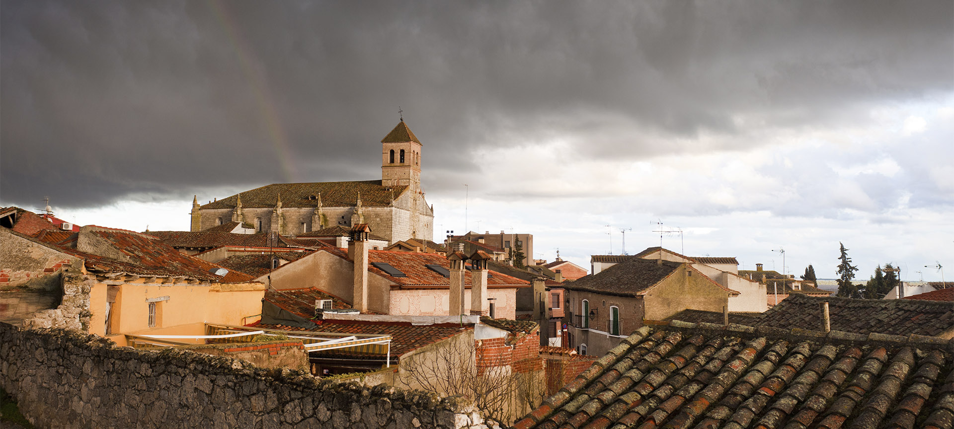 Panorama Simancas, prowincja Valladolid (Kastylia i León) Panorama Simancas, prowincja Valladolid (Kastylia i León)