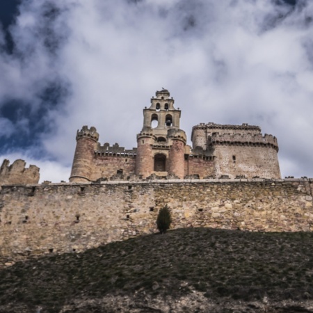 Veduta del Castello di Turégano (Segovia, Castiglia e León)