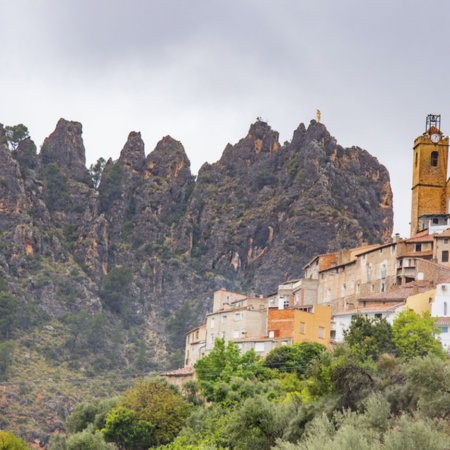 Widok na Aynę (Albacete, Kastylia-La Mancha)