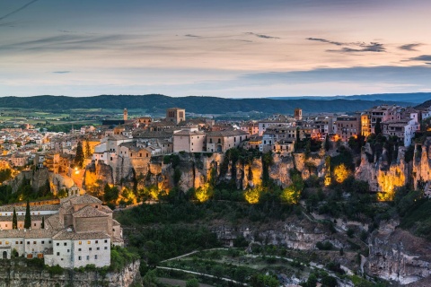 Panoramic view of Cuenca