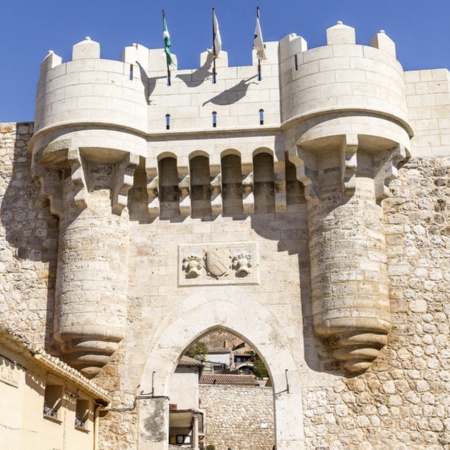 Puerta de Santa María, en Hita (Guadalajara, Castilla-La Mancha)