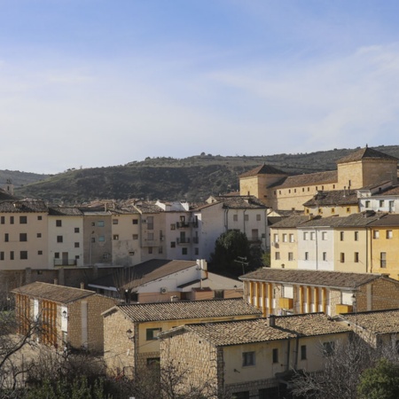 Panoramica di Pastrana, a Guadalajara (Castiglia-La Mancia)