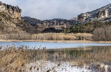 "Blick auf die Lagune von Uña (Cuenca, Kastilien-La Mancha) "