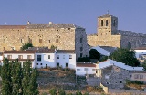 Panoramablick auf Villaescusa de Haro (Cuenca, Castillal-La Mancha)