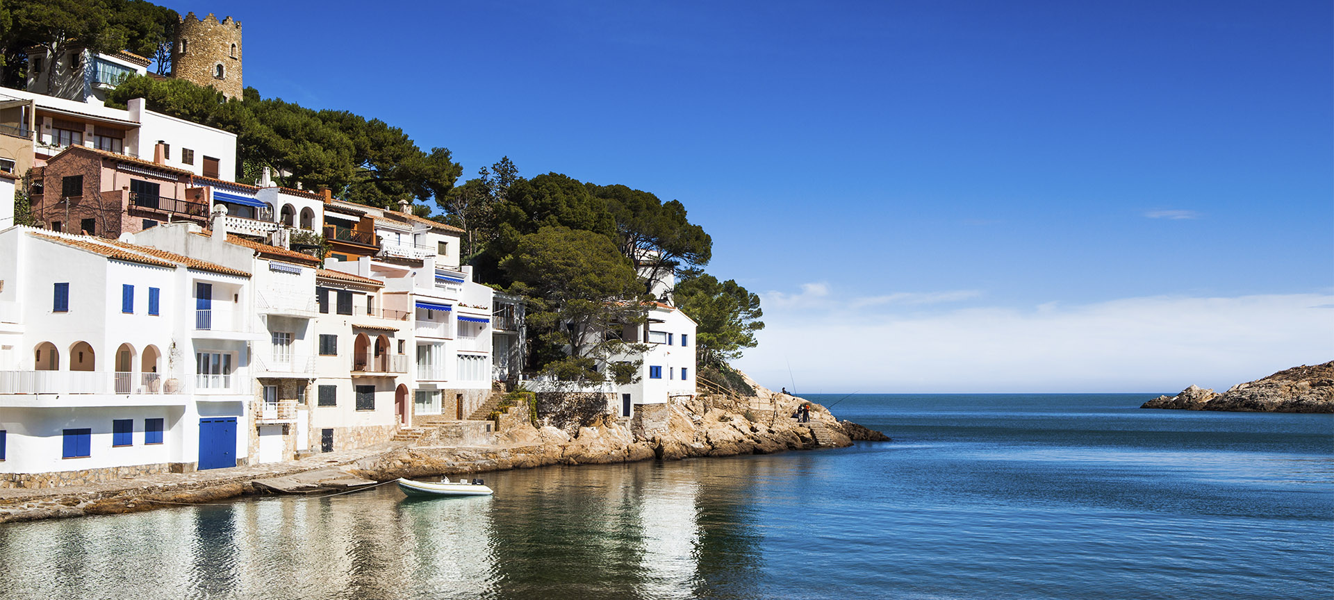 Playa Sa Tuna, en Begur (Girona, Cataluña) Playa Sa Tuna, en Begur (Girona, Cataluña)