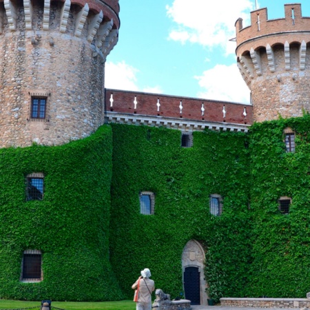 Zamek w Peraladzie. Girona