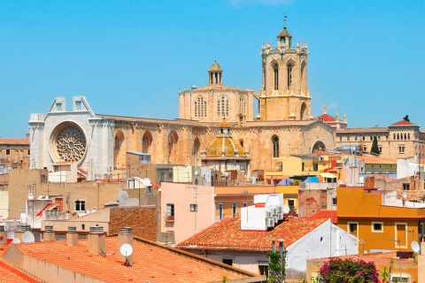 Catedral de Tarragona desde los tejados