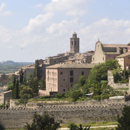 Panoramica di Cervera (Lleida, Catalogna)