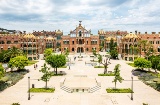 Vista geral do Recinto modernista de Sant Pau, em Barcelona