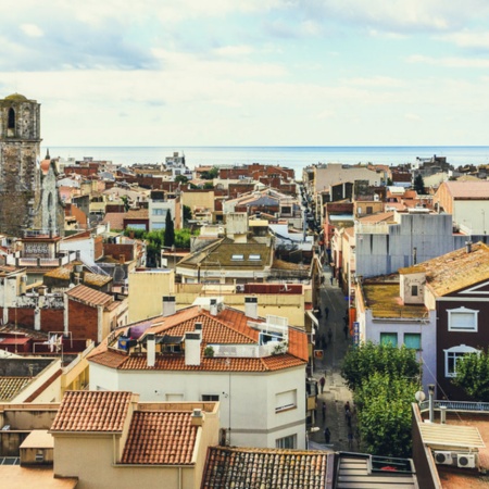 Malgrat de Mar in Barcelona (Katalonien)