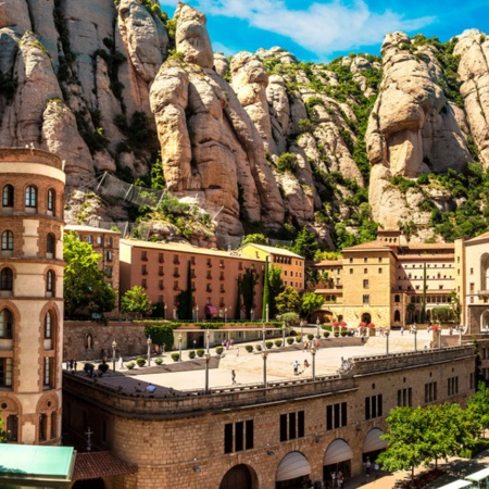Mosteiro de Montserrat. Barcelona.