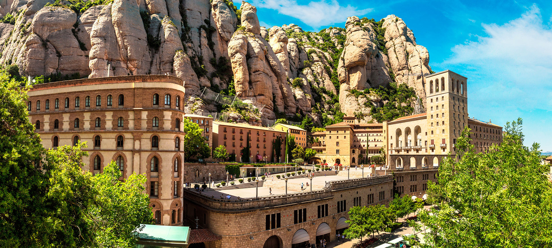 Monasterio de Montserrat. Barcelona. Monasterio de Montserrat. Barcelona.