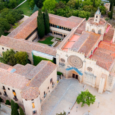 Mosteiro de Sant Cugat del Vallés. Barcelona.