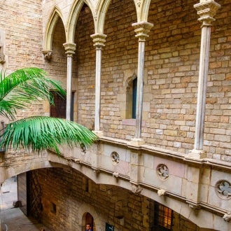 Palace of Berenguer d’Aguilar. Barcelona.
