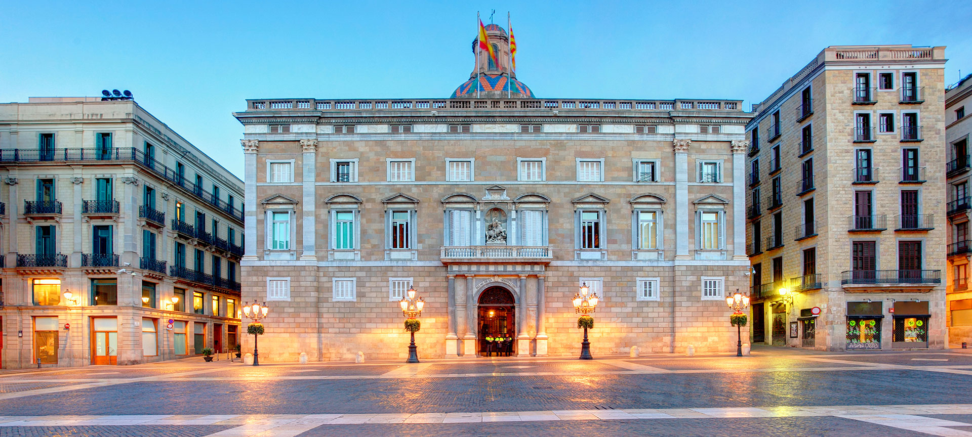 カタルーニャ州政府庁舎。バルセロナ カタルーニャ州政府庁舎。バルセロナ