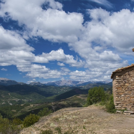 Ermita de Sant Salvador d'Irgo, en Pont de Suert (Lleida, Cataluña)