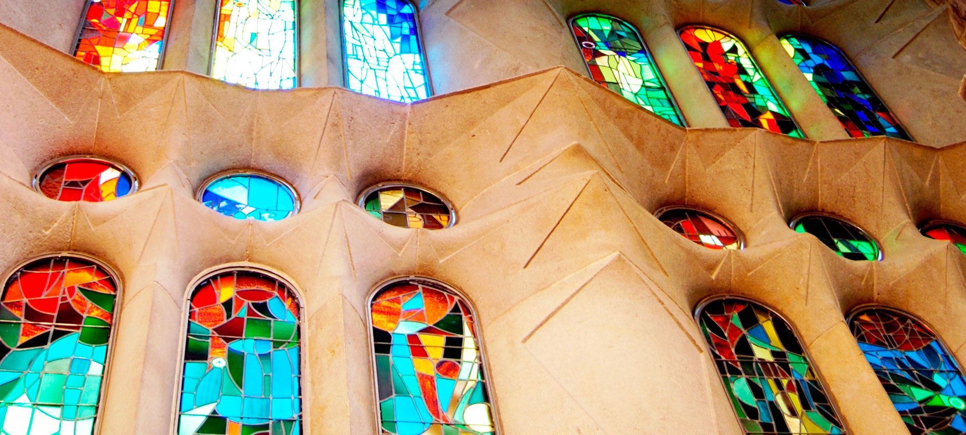 Detalle de la Sagrada Familia de Barcelona Detalle de la Sagrada Familia de Barcelona