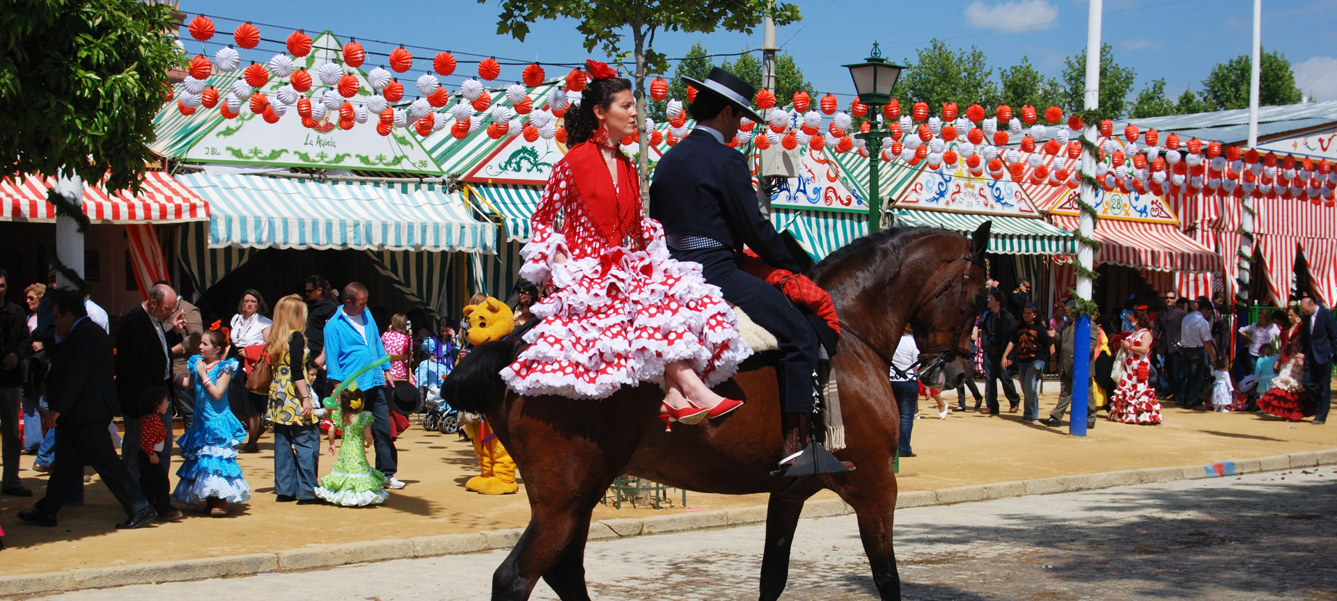 Couple at the April Fair Couple at the April Fair