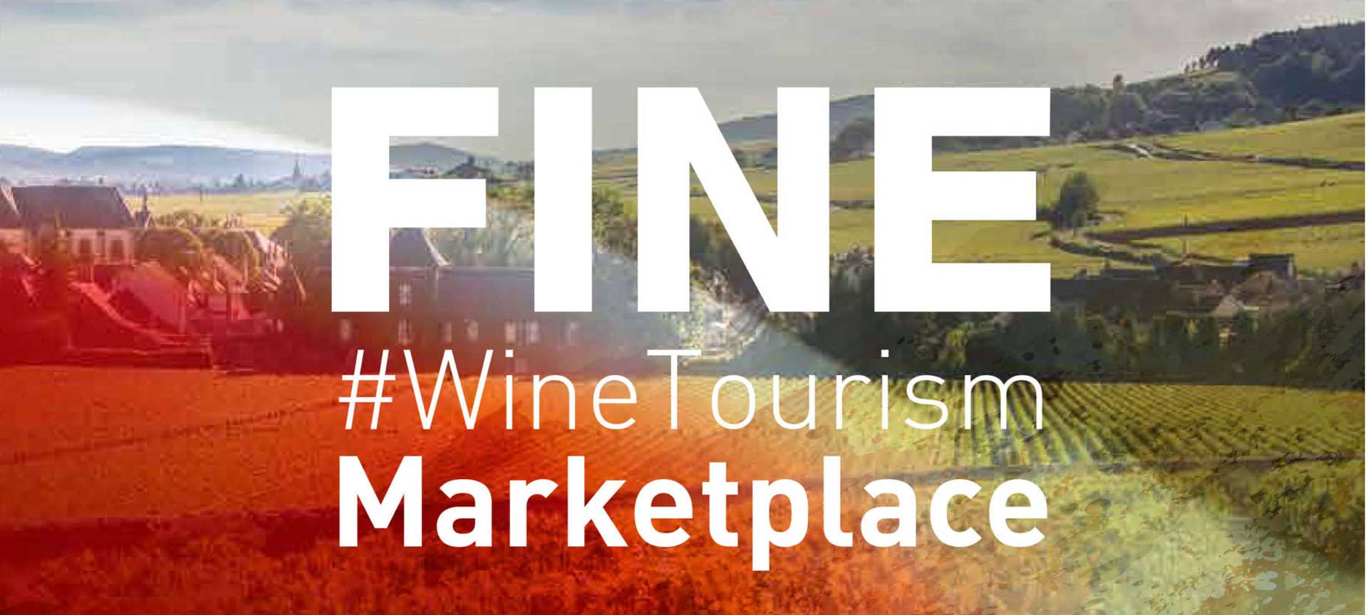 Detail of the poster for the FINE 2023 International Wine Tourism Fair Detail of the poster for the FINE 2023 International Wine Tourism Fair