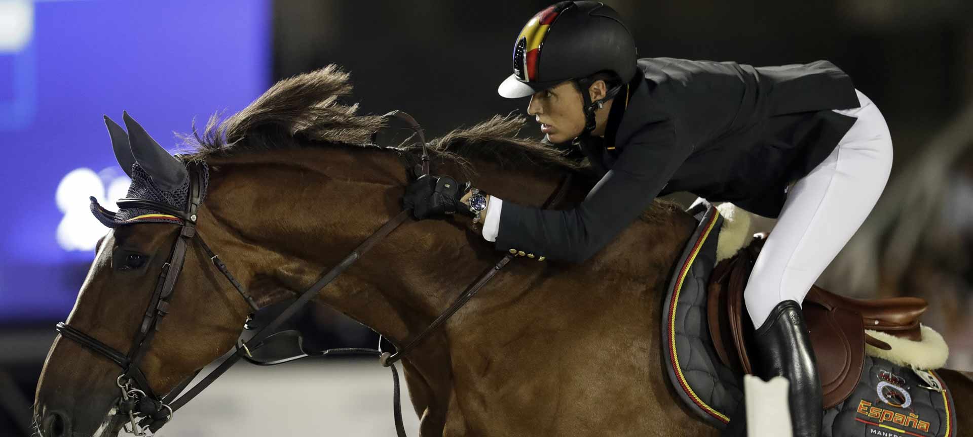 Pilar Cordón em sua participação no Concurso de Saltos Internacional de Barcelona Pilar Cordón em sua participação no Concurso de Saltos Internacional de Barcelona