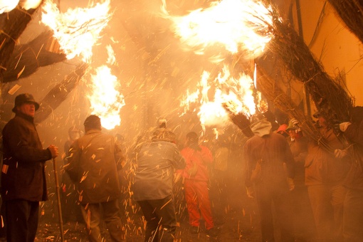 Festa degli Escobazos, Jarandilla, Cáceres
