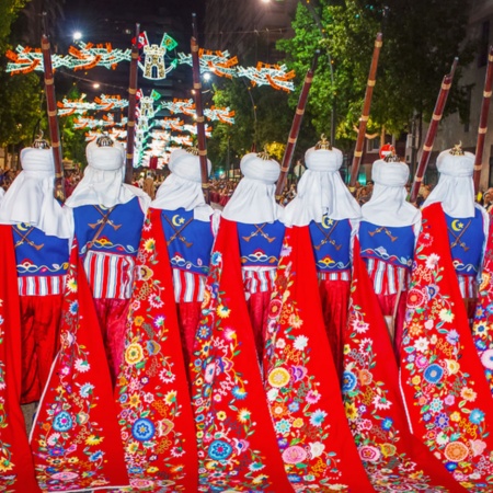 ムルシアのイスラム教徒とキリスト教徒の祭り