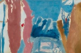 Helen Frankenthaler. Muro aperto, 1953. Olio su tela 136,5x332,7 cm. Fondazione Helen Frankenthaler, New York