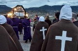 Santa Sepoltura dei “Picaos” durante la Settimana Santa di San Vicente de la Sonsierra (La Rioja)