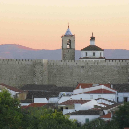 Vista de Fregenal de la Sierra (Badajoz, Extremadura)