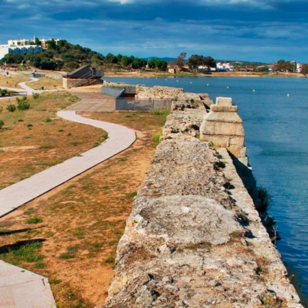 Represa Romana de Proserpina. Mérida. Extremadura.