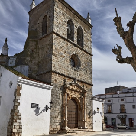 Chiesa di Santa María Magdalena a Olivenza, a Badajoz (Estremadura)
