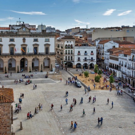 Cáceres Plaza Mayor Square