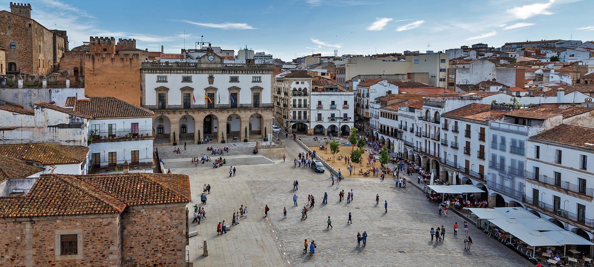 Plaza Mayor de Cáceres Plaza Mayor de Cáceres