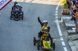 Arrivo a destinazione di diversi partecipanti al Gran Prix de Carrilanas ad Esteiro, A Coruña