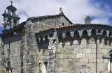 Iglesia de San Martiño de Cameixa, en Boborás (Ourense, Galicia)