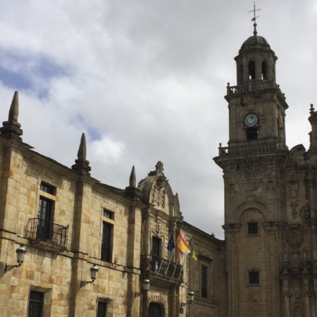 Kloster San Salvador de Villanueva in Lourenzá (Lugo, Galicien)
