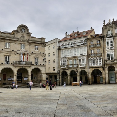Plaza Mayor di Ourense, in Galizia
