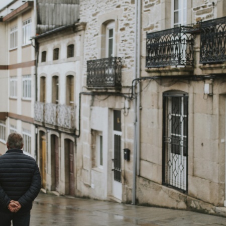 Strada di Sarria (Lugo, Galizia)